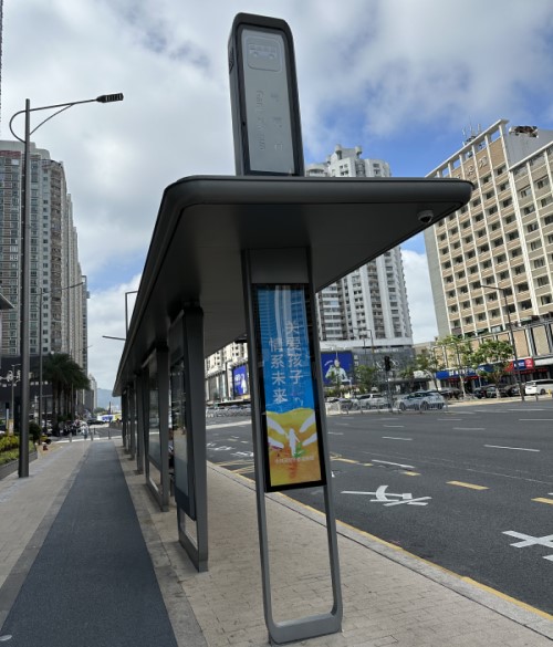 深圳電子公交站牌案例