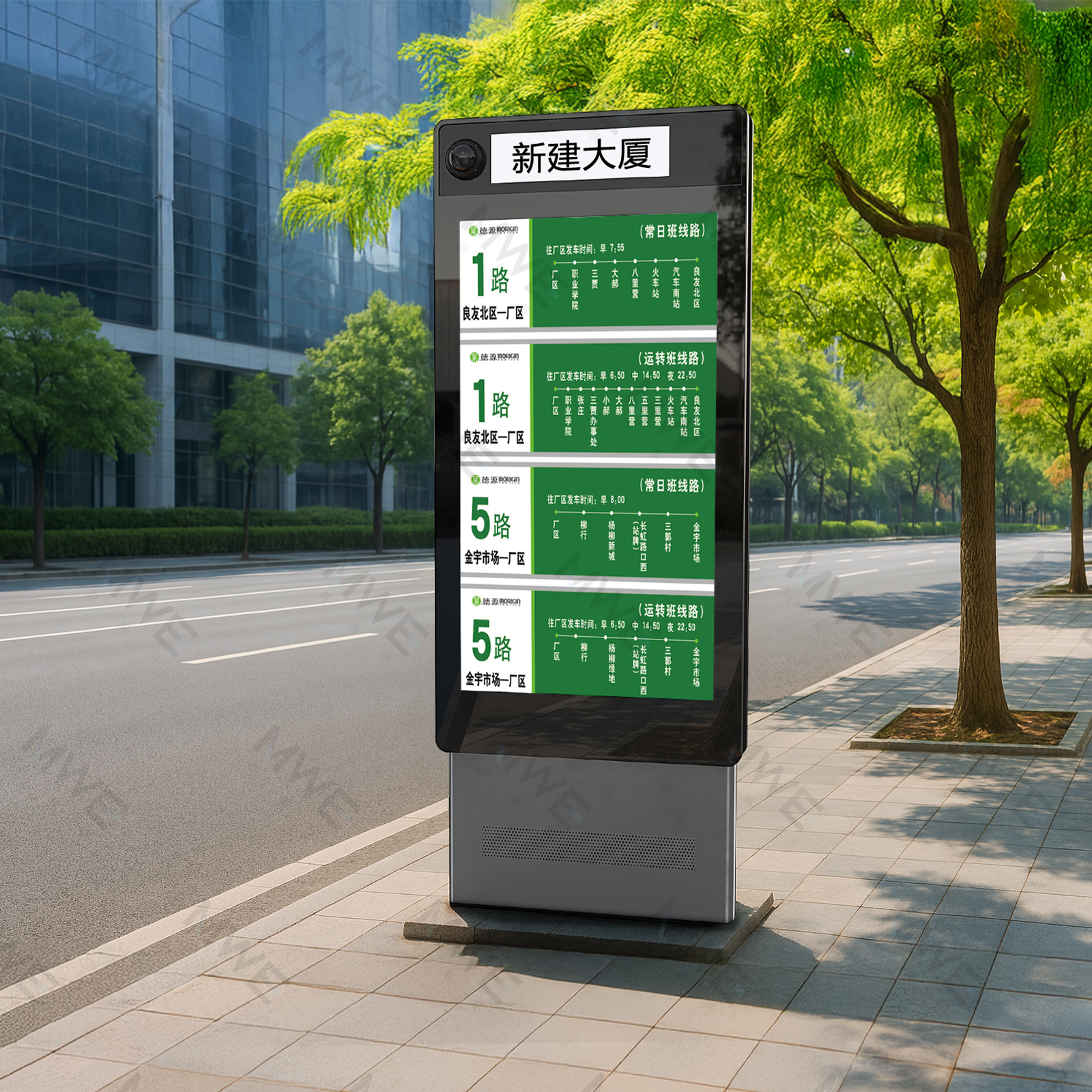 智能公交候車(chē)亭站臺(tái)：解碼城市通勤的未來(lái)形態(tài)
